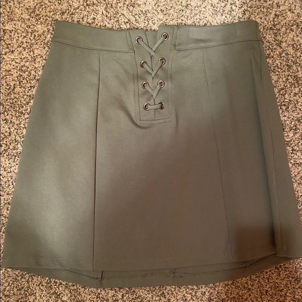 Light olive green skirt